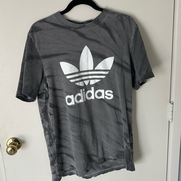 Adidas Gray Tie-Dye Urban Outfitters - Picture 1 of 3